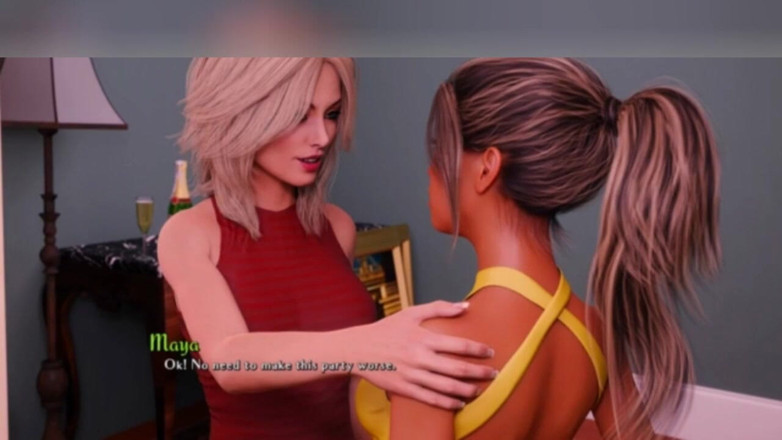 3DXXXTEEN2 Cartoon: The most boring party ever...3D porn cartoon sex