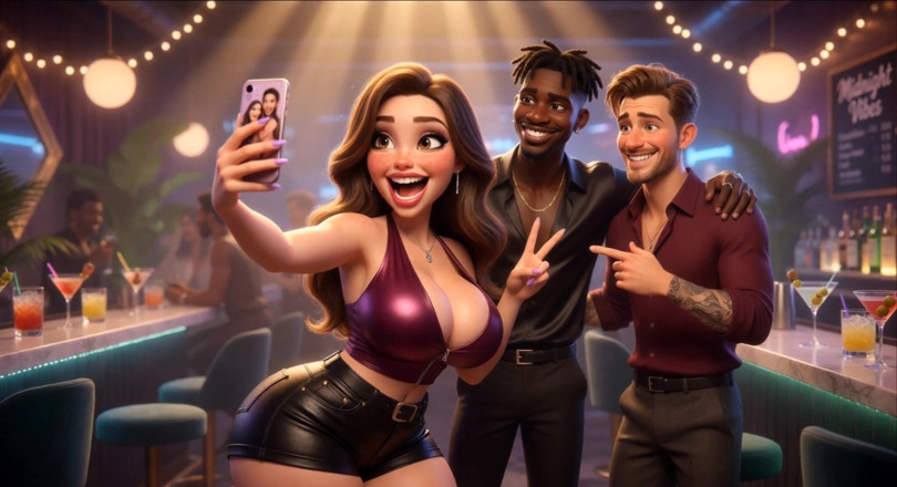 Stories&Anime: Da moglie ignorata a troia che stuzzica il bar - inizia...