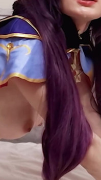 Mysterious Astrologist Mona Megistus From Genshin Impact Predicted Hot Sex with Filling Her Pussy