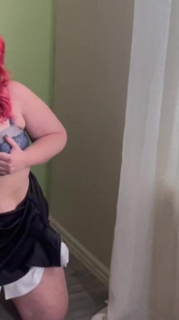Dirty Talking BBW Whore Strips Down Naked
