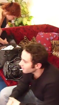 Atmosfera di fine riprese in studio