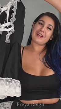 Halloween Maid Dress up and Pegging: Crossdressing Encouragement and POV-strapon
