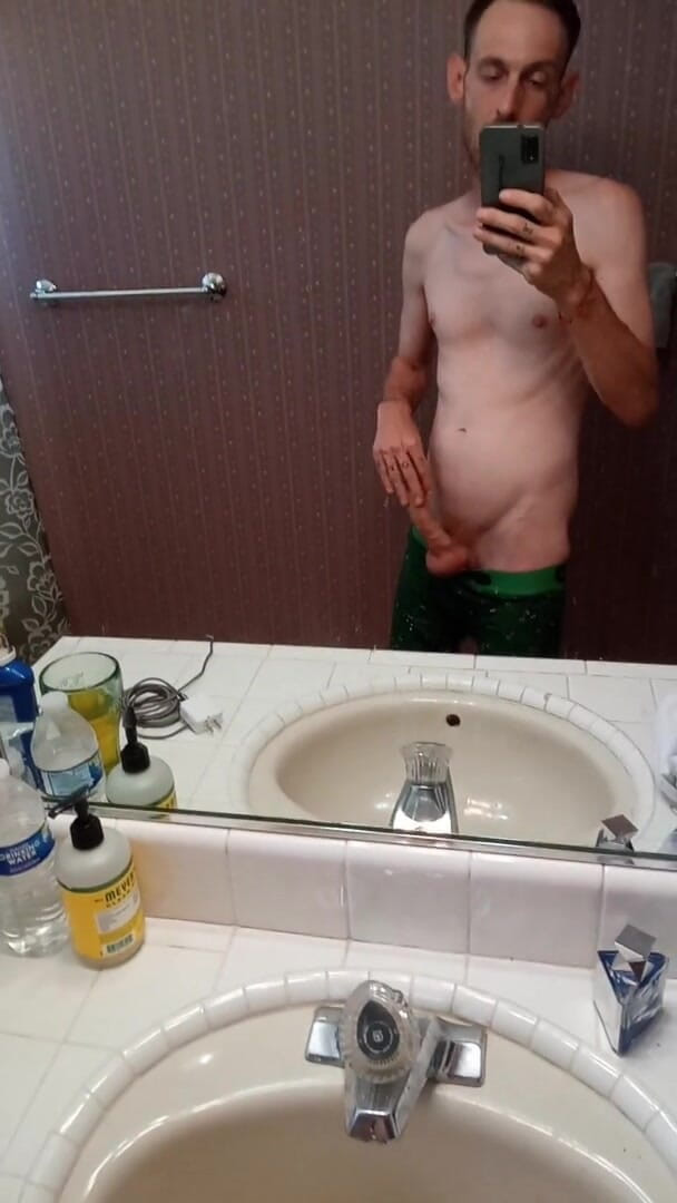 Jack_D_Stranger: Edging Masturbation Before Getting in the Shower Where I Continue...
