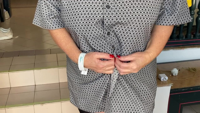 Aunty Sandra vintage girdle queen: Teta Sandra ve svém úžasném oc pásu