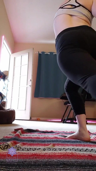 Dahlia Wolf: Spandex allenamento 1