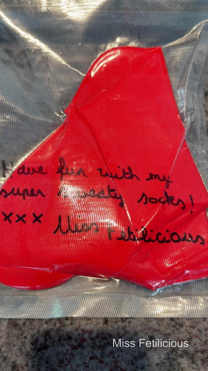 Miss_Fetilicious: Super propocené latexové ponožky