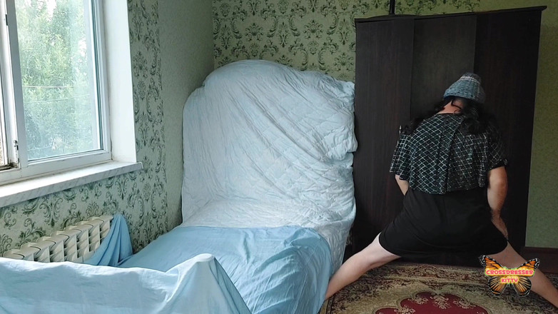 Kitty_Cross: Love CD Hezká Femboy Booty Sekretářka Cosplayer amatérský model Self...