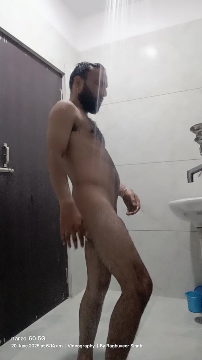 Rajasthani-old-lover: Sesso indiano desi uomo gode della doccia