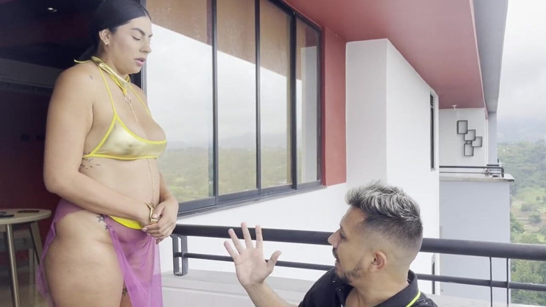 MelaniRincon: Walka o tron z moją cipką - pieprzenie mojego księcia w...