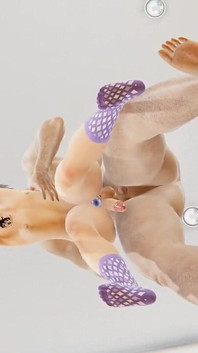 Femboy Yaoi - un iepure Femboy este futut de un om mare