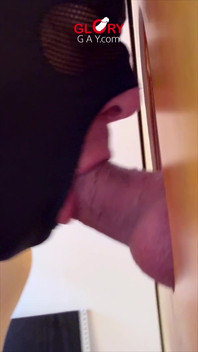 At the Gloryhole: How Much Does He Shoot Into the Glass?