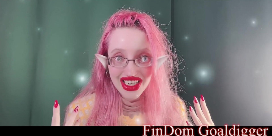 FinDom Goaldigger: ふしだらな女エルフ変身