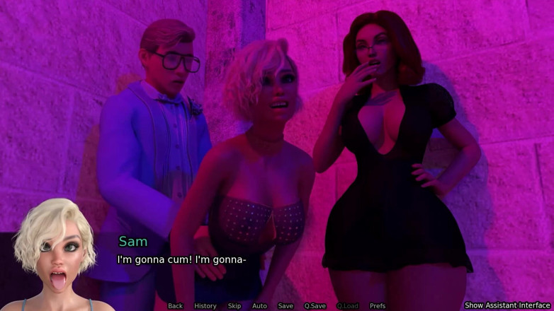 Studio-77: Hermanastra anal sex - juego porno sexbot