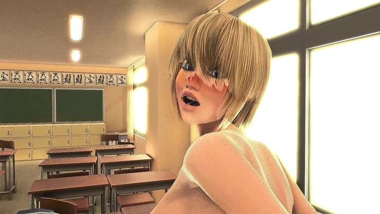 Gameslooper Sex Futanation: Back to Classroom Part 1 - Futa Animation