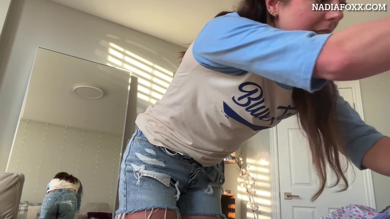 Nadia Foxx: Новые трусики примерка из Victoria's Secret