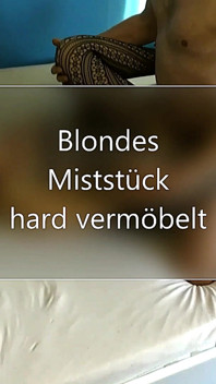 Can You Hear It Clapping? Blonde Tattooed Stepmom Doggystyle Fucked by Stepson!!!