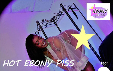 Thumbnail of Hot Ebony P Vol. 1 HD Rewind & Slo-mo Ebony Pissing