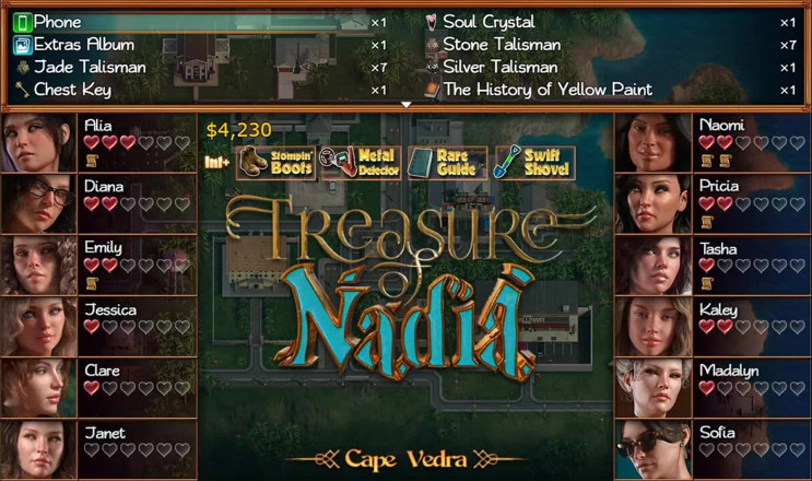 Dirty GamesXxX: Treasure Of Nadia: Sexy Ass Blonde Doctor fucks Her Patient...