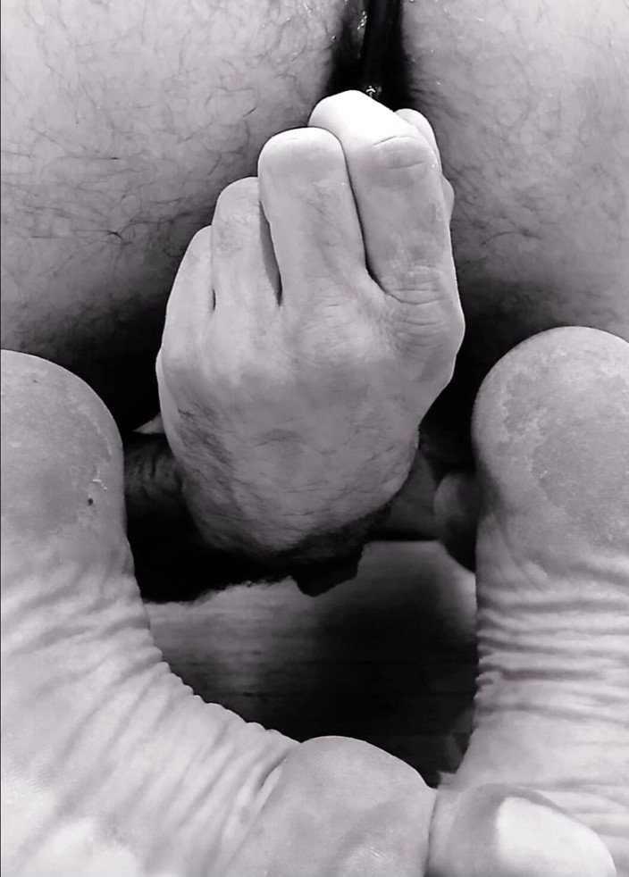 Pft: POV of My Feet and Ass, Playing with My Prostate...