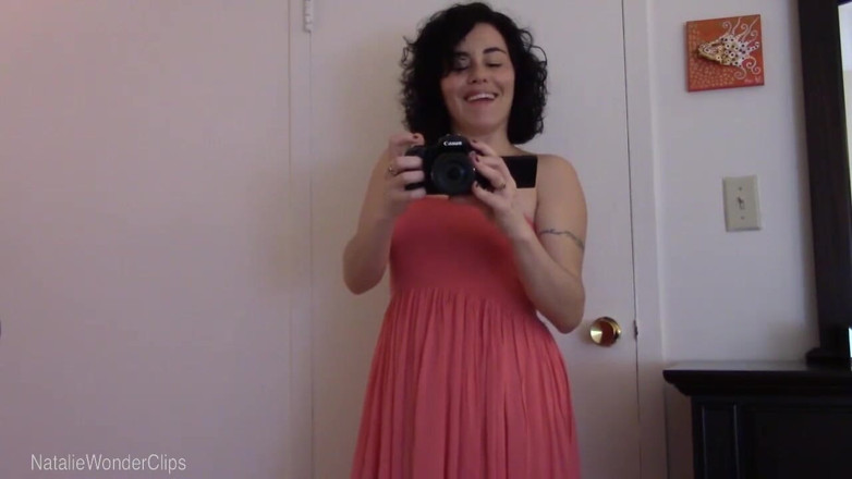 Natalie Wonder: A girlie little slut for stepmommy &amp; her camera