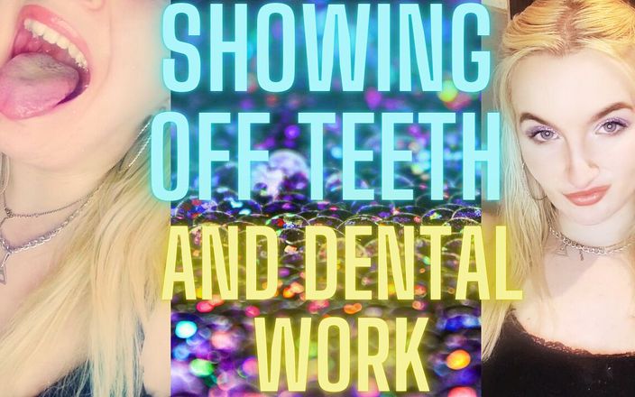Monica Nylon: Diş ve diş işlerini gösteriyor