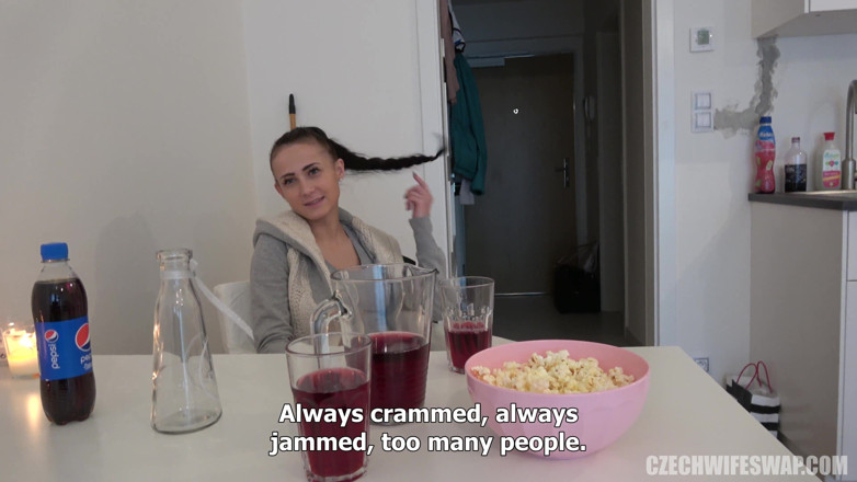 Czech Wife Swap: Swap isteri Czech 6 - bahagian 1 pancut mengalu-alukan parti kami baru bermula!