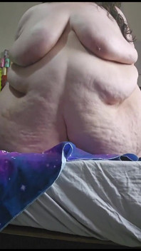 SSBBW Big Belly Jiggle Noisey Bed