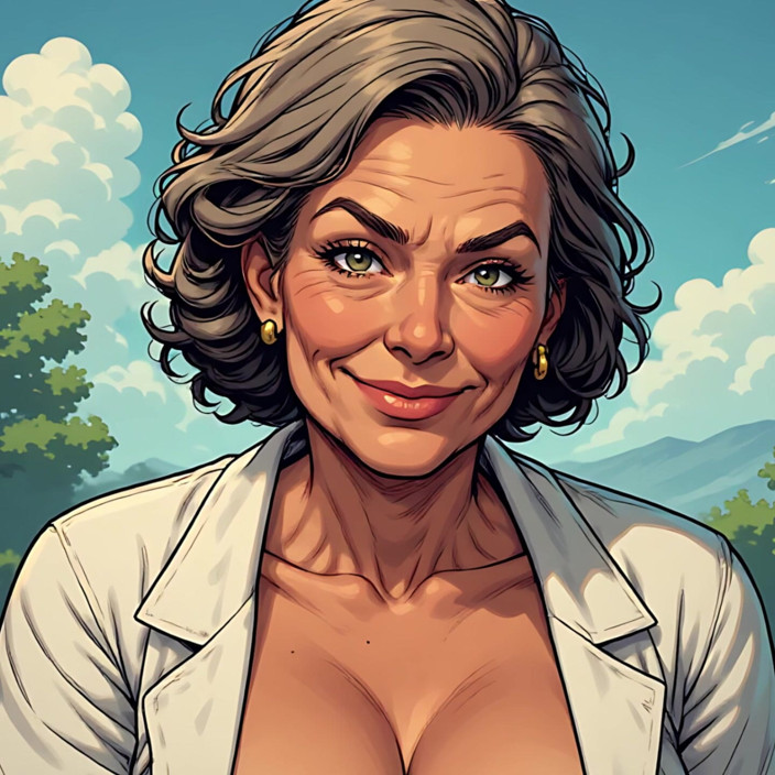 AI Porn: Jacket Open, Tits Out Art