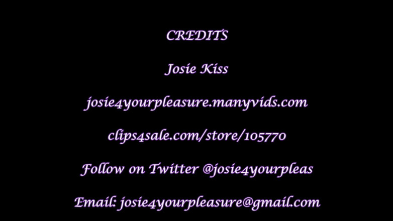 Josie4yourpleasure: BBW Gigantess dokucza jaskółkę