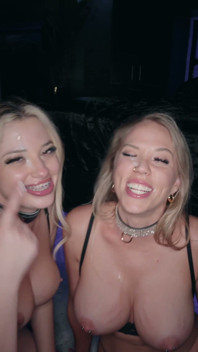 Blonde Threesome FFM Real Couple Homemade Vanessa Cookie