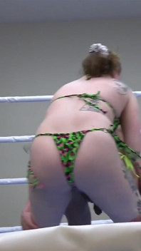 Mixed Wrestling- Ruby Lix and Katie Fox