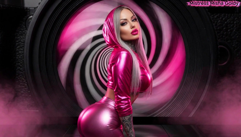 Goddess Misha Goldy: Získejte hloupé a děravé pro paní Mishu