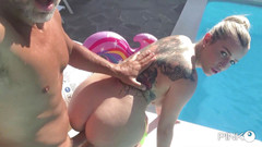 Pinko Club: Christian Clay breaks the ass of busty Marica Chanelle