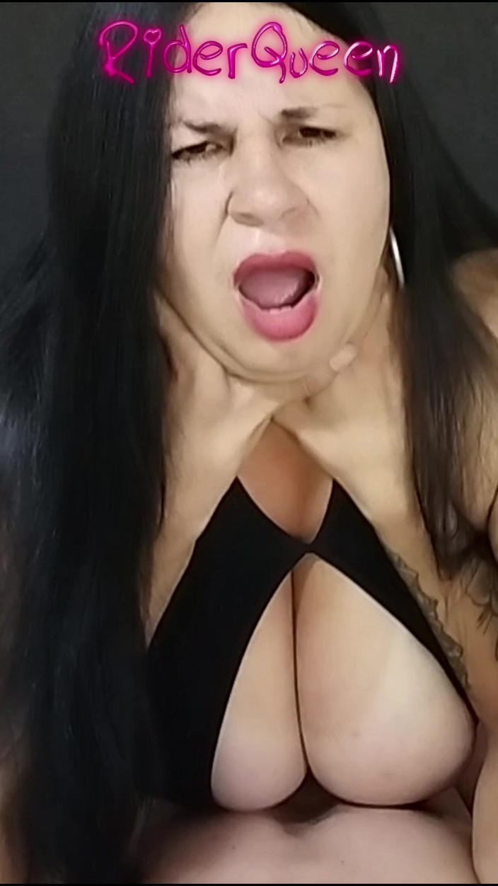 Riderqueen BBW Step Mom Latina Ebony: Fudendo para Riderqueen, rabuda latina grandona milf