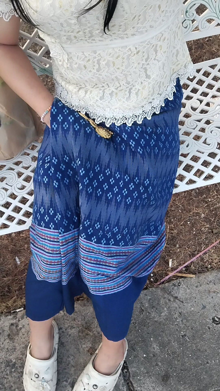 Fampfy Nana: Myanmarské národní bavlněné šaty ep1