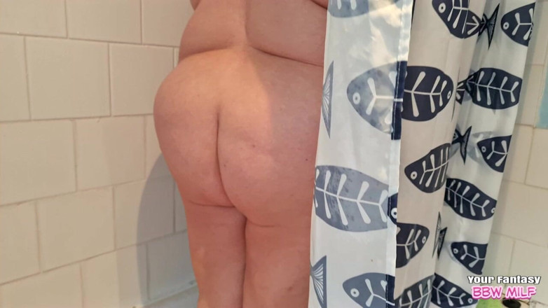 BBW_Wife: 아줌마와 그녀의 큰 비누 젖탱이로 샤워(육덕 아마추어 밀프 와이프 집에서 만든 미시)