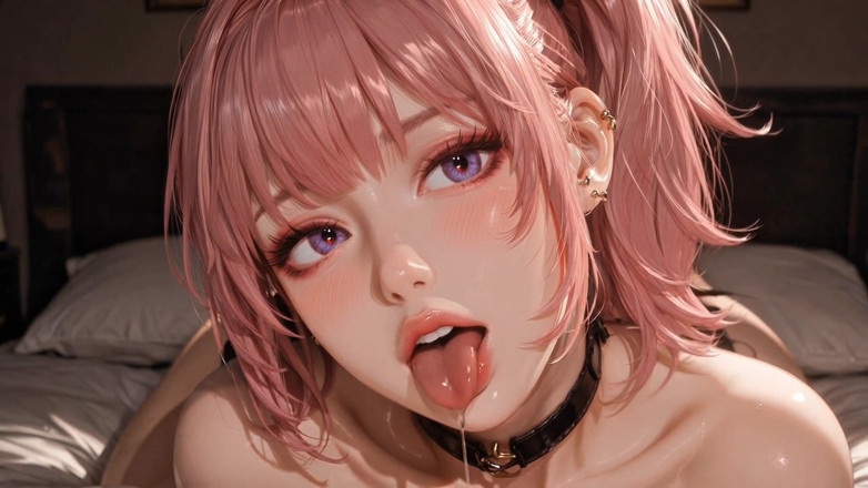 Stories&Anime: Ahegao 3D pembe silikon bebek azdırıyor