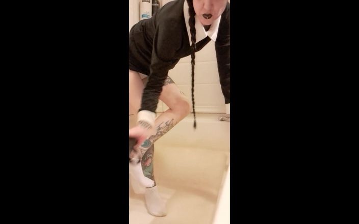 PandoraSG: Środa Addams Cosplay Rp Pakiet - 4 filmy - 20+ minut