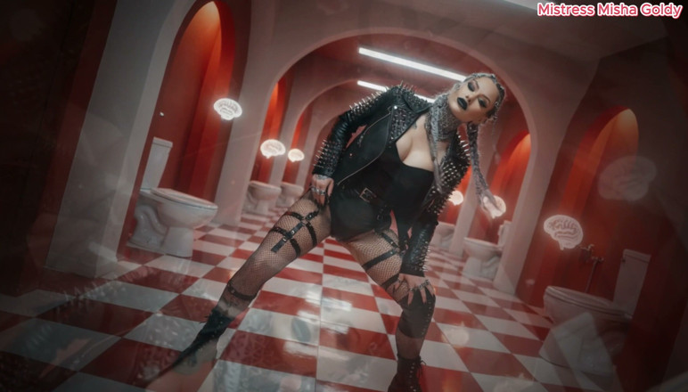 Goddess Misha Goldy: 내 화장실에 당신의 마음을 돌려