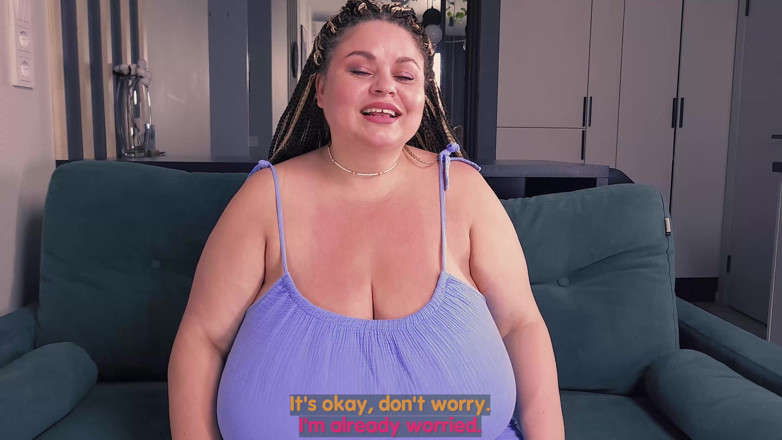 Anna Katz: My Very Busty BBW Stepmom Anna Katz Explains to Me...