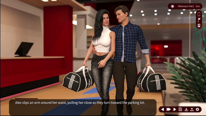 Johannes Gaming: Whispers of desire 25 - Alex y Sarah fueron al sex shop...