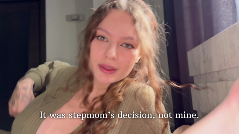Alexa Poshspicy: POV: Stepaunt Caught Me Masturbating and Offered to Fuck Her...