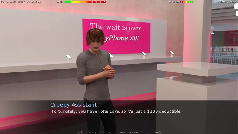 Dirty GamesXxX: 室友。给我可爱室友的新手机，第3集