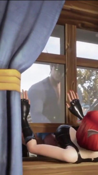 Elf dief vast op een raam: Warcraft-parodie