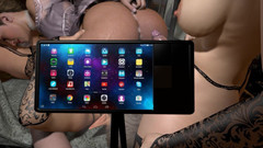 Wraith Futa: Crossdresser par har dickgirl över för ett knull