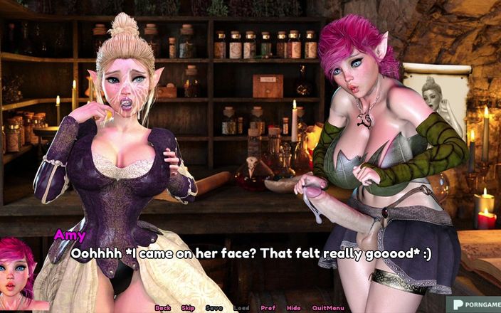 Porngame201: Dungeon slaven - seksscène 1