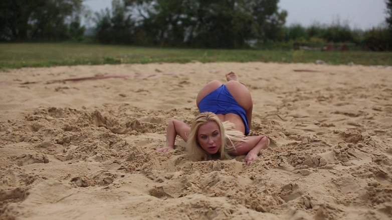 XCZECH: Vinna Reed showing pussy at Czech summer camp