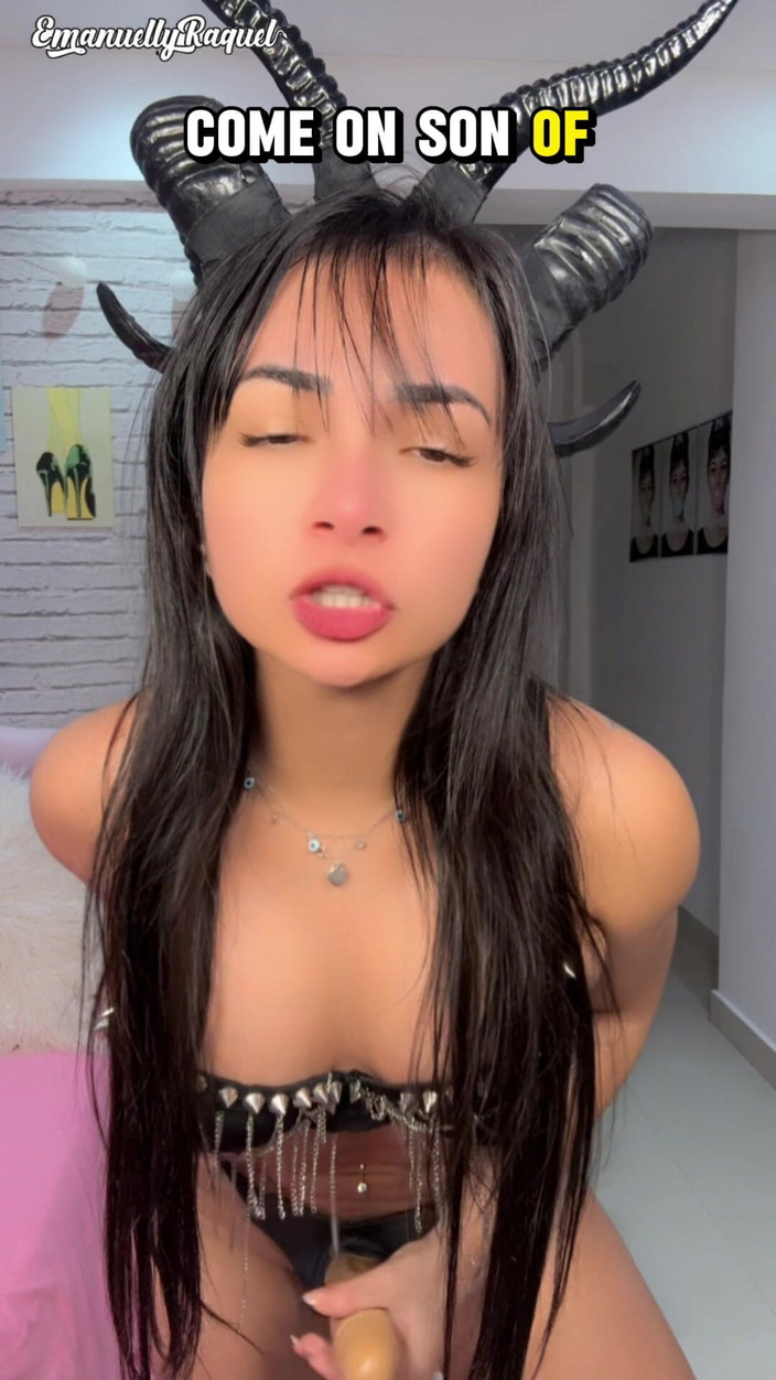 Emanuelly Raquel: Cuma fetişi succubus takma