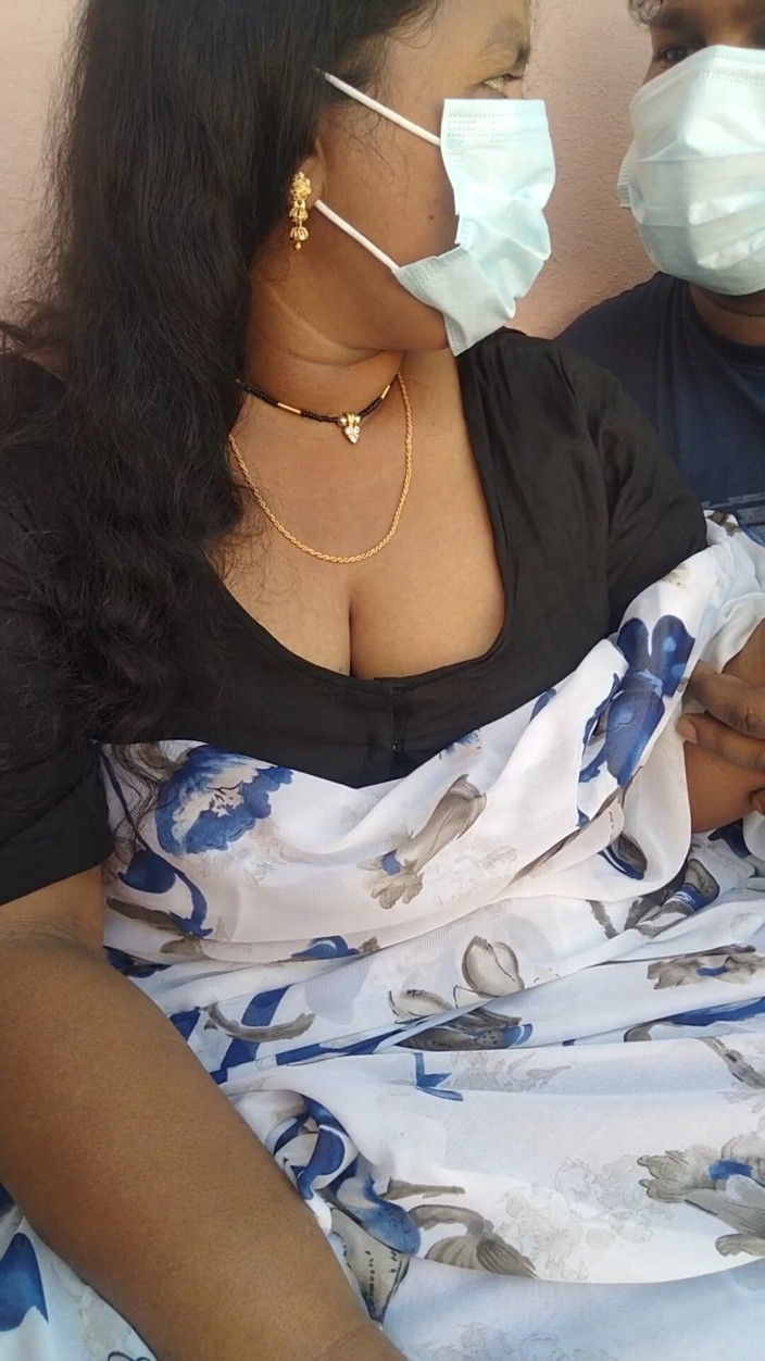 Benita sweety: Tamil Desi Outdoor Saree Sex with Step Brother