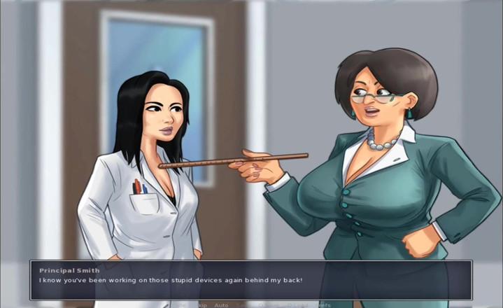 Hentai World: Summertime Saga - cikgu sains dan tali pinggang pepeknya